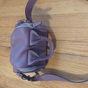 Alexander Wang Purple Mini Rocco Duffle Bag